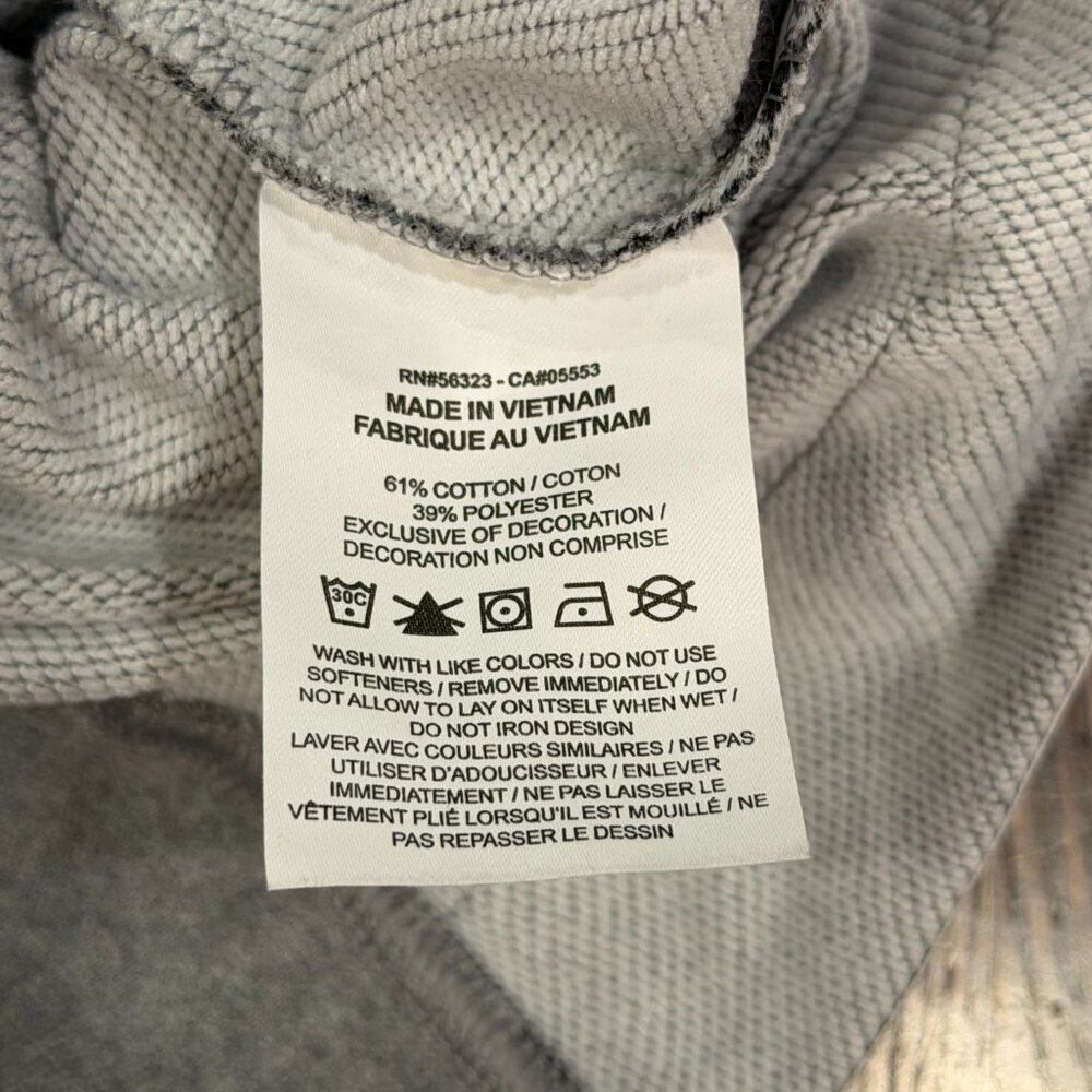 Nike Women’s Gray Split Hem Full Zip Hoodie Sweatshirt Medium - Picture 10 of 14